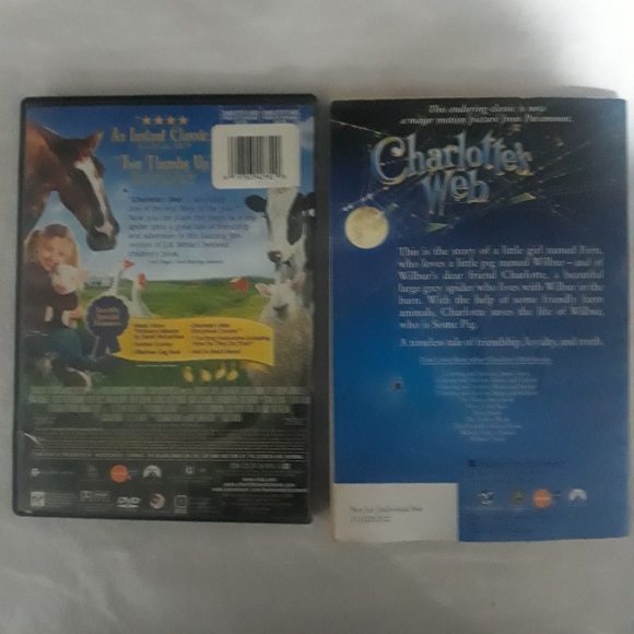 Charlotte’s Web DVD & Book Set with Slipcover - Picture 4 of 10